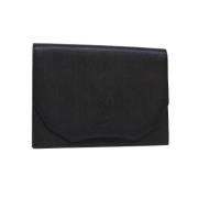 Pre-owned Svart skinn Saint Laurent Clutch