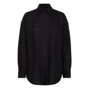 Sort Gant Oversize Linen Shirt