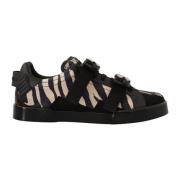 Zebra Lav Topp Avslappet Sneakers