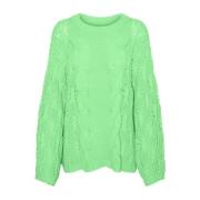 Vero Moda Vmsvea Cotton Ls O-Neck Ga Exp Genser