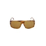 Pre-owned Brown Acetate Tom Ford solbriller