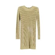 Pre-owned Gull Polyester Balmain kjole