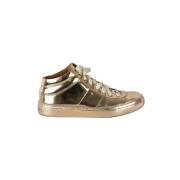 Pre-owned Gull Leather Jimmy Choo joggesko