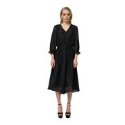 Black Bruuns Bazaar Firethom Anilia Dress