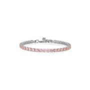 SÃ¸lv Caroline Svedbom Zara Bracelet Rhodium Rosaline ArmbÃ¥nd