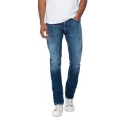 Klassiske Straight Fit Jeans for Menn