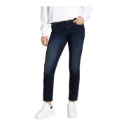 Mørkeblå Denim Skinny Jeans