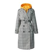 Beltebelagt Vinter Trench Coat