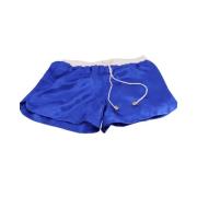 Pre-owned Blå Silk Balmain Shorts