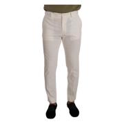 Bomull Corduroy Slim Fit Bukser