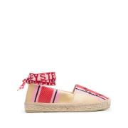 Brodert Logo Flate Espadrilles