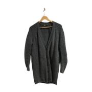 Pre-owned Grå ull Prada Cardigan