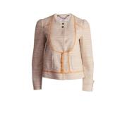 Pre-owned Oransje silke Proenza Schouler Blazer