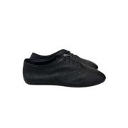 Pre-owned Svart skinn Saint Laurent Flats