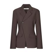 Brown Oval Square Osluxury Blazer Dresser & Blazere