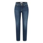 Sophisticated Dark Used Piper Korte Jeans