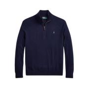 Luksuriøs Merinoull Half-Zip Genser