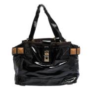 Pre-owned Svart skinn Chloe Tote