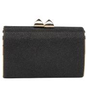 Pre-owned Svart stoff Jimmy Choo Clutch