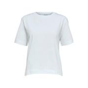 Klassisk Boxy Tee - Bright White