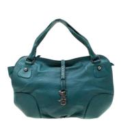 Pre-owned Gronn Leather Celine veske