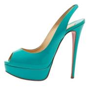 Pre-owned Bla skinn Christian Louboutin haeler