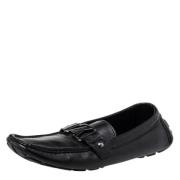 Pre-owned Svart skinn Louis Vuitton Flats