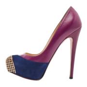 Pre-owned Lilla skinn Christian Louboutin haeler