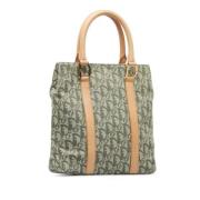 Pre-owned Gronn Dior Tote i skinn