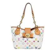 Pre-owned Hvit skinn Louis Vuitton Tote