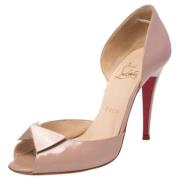 Pre-owned Beige skinn Christian Louboutin haeler