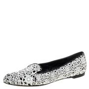 Pre-owned Hvit semsket skinn Alexander McQueen Flats