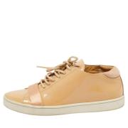 Pre-owned Beige skinn Giuseppe Zanotti joggesko