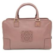 Pre-owned Rosa skinn Loewe Amazona