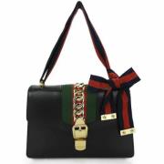 Pre-owned Svart skinn Gucci Sylvie