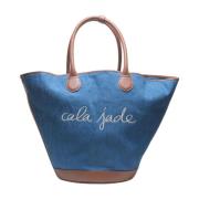 Sandhi L - Blå Jeans Tote Bag