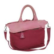 Pre-owned Rosa stoff Prada veske