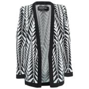 Pre-owned Svart strikket Balmain Cardigan