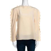 Pre-owned Beige Silke Fendi Top