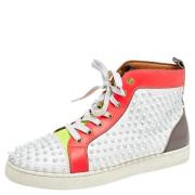 Pre-owned Flerfarget skinn Christian Louboutin joggesko