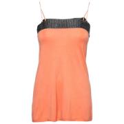 Pre-owned Oransje stoff Armani Top