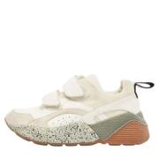 Pre-owned Hvit semsket skinn Stella McCartney joggesko