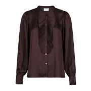 Zola Blouse - Dark Brown