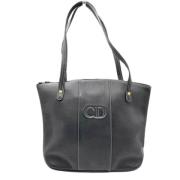 Pre-owned Svart skinn Dior Tote