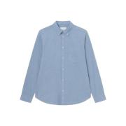 Lyseblå Les Deux Kent Chambray Shirt Skjorte