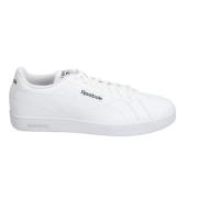 Hvit Court Clean Sneakers