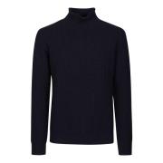 Navy Turtle Neck Sweater