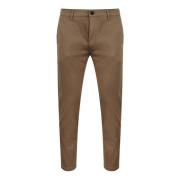 Slim Fit Chino Crop Bukse