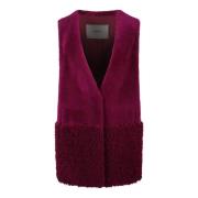 Merino Ull Shearling Gilet