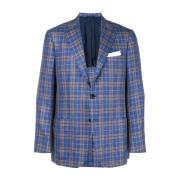 Rutete Enkeltspent Blazer